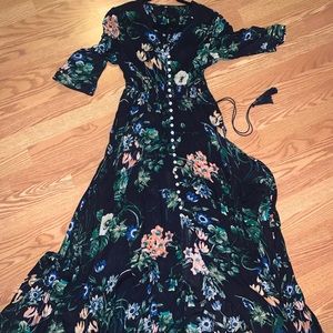 Floral maxi dress